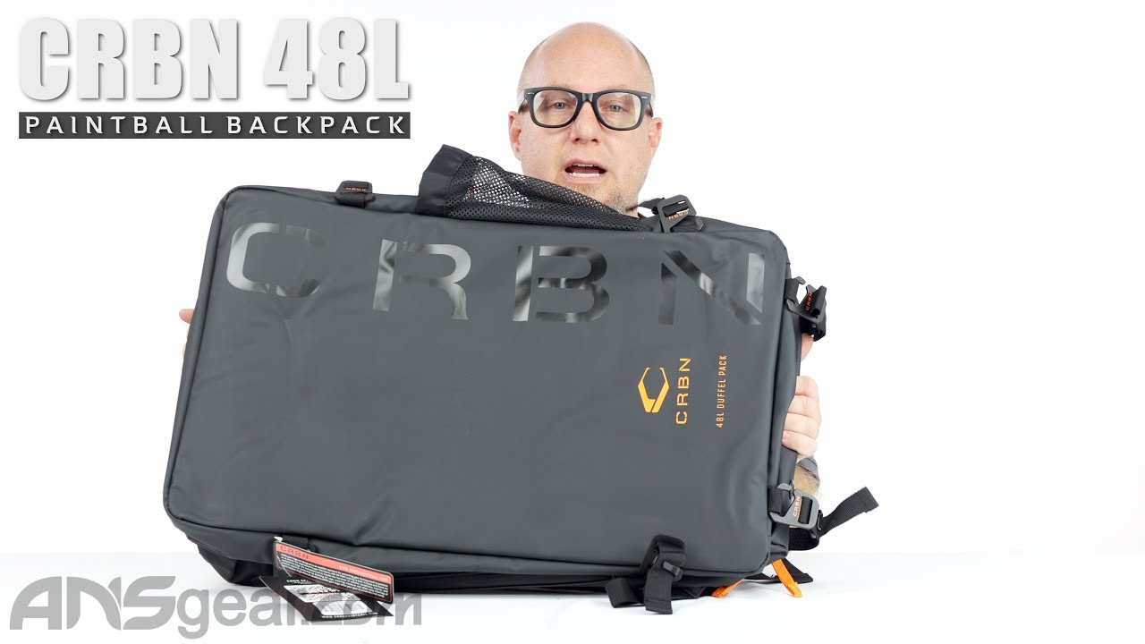 Carbon CRBN 48L Dufflepack Paintball Backpack - Review