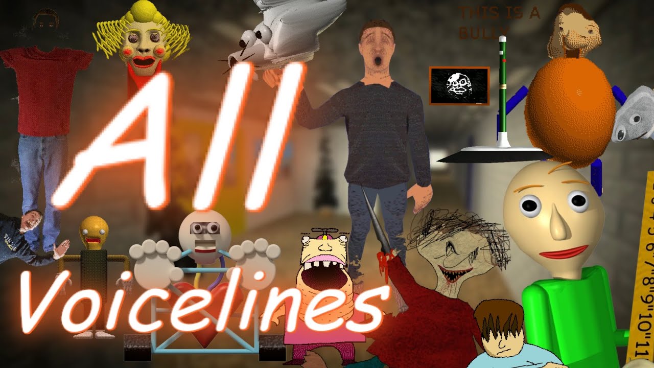 Основы Baldi: все озвучки