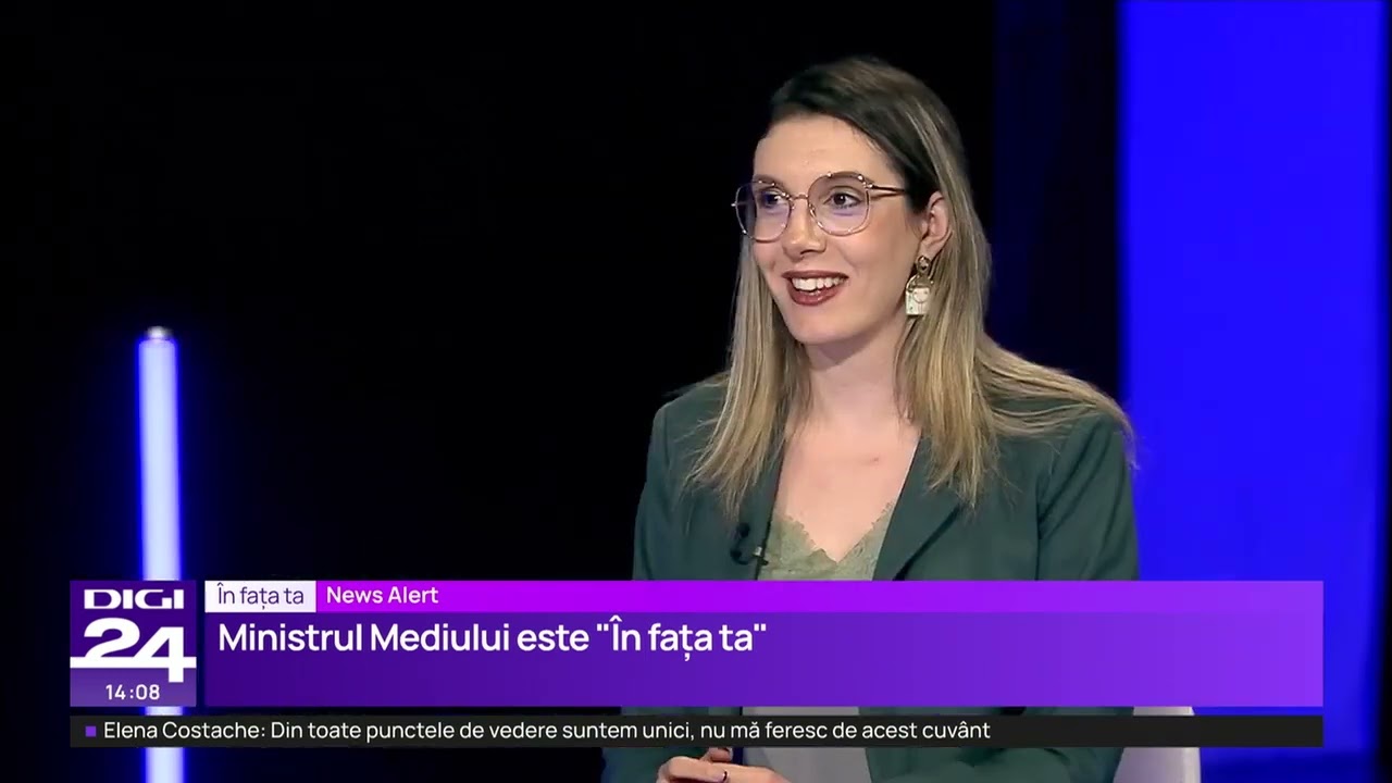 În fața ta cu Diana Buzoianu: Vreau să împădurim cel puțin 18.000 hectare până în 2026