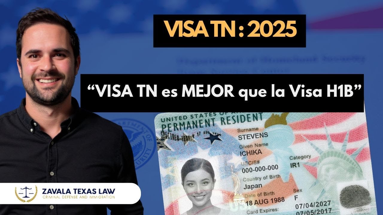 Visa TN vs H-1B: ¿Cuál te conviene más en 2025? 🇲🇽🇨🇦➡️🇺🇸