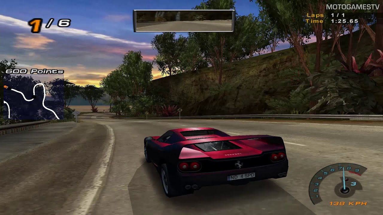 #TBT - Need for Speed Hot Pursuit 2 - NFS Ferrari F50 Gameplay