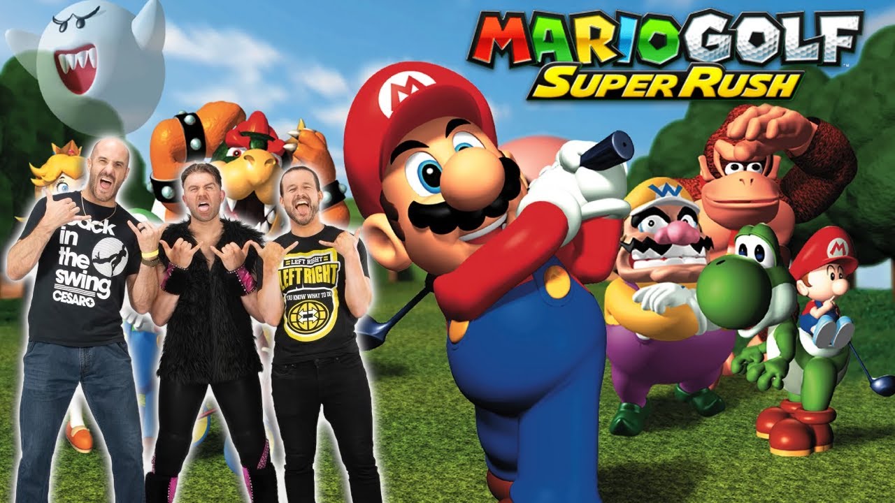 Mario Golf Super Rush Часть 2 | со Свиссом, Бризом и Чагсом!
