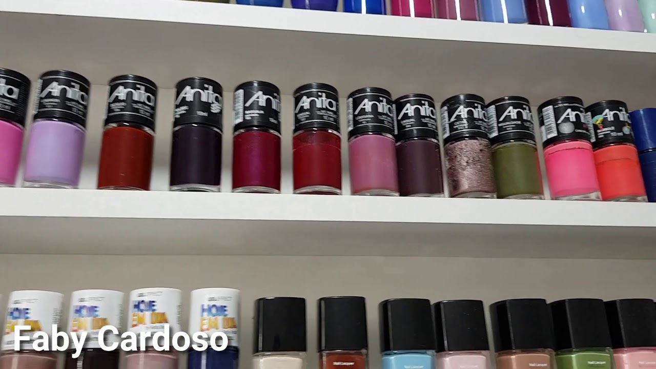 Minha Prateleira de Esmaltes, veja os esmaltes com mais saida