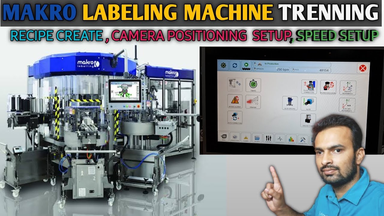 Makro labelling machine | Makro labeling machine troubleshooting
