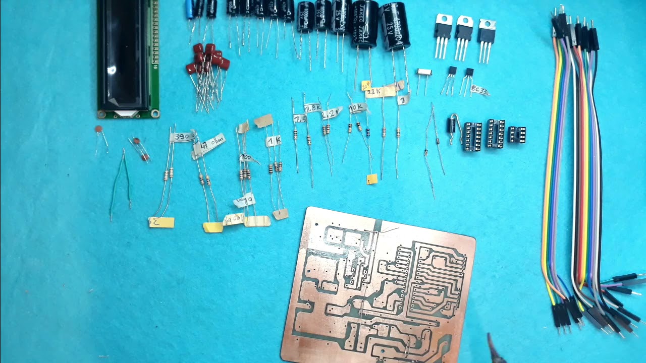 detecor metaux felezjo  diy pcb p2 |صناعة جزء 2  1فلزجو كاشف الذهب و المعادن د