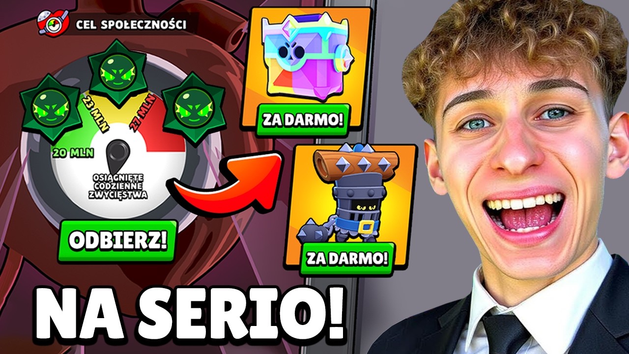 DLA KAŻDEGO! ✅ NOWE DARMOWE PREZENTY w BRAWL STARS! 🎁 SKIN, ULTRA BOX...🥳