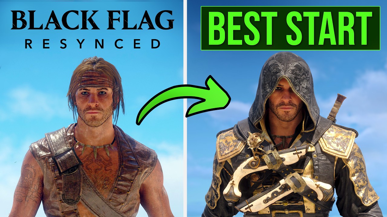 Before You Miss The Best Start in Assassin's Creed Black Flag Resynced!