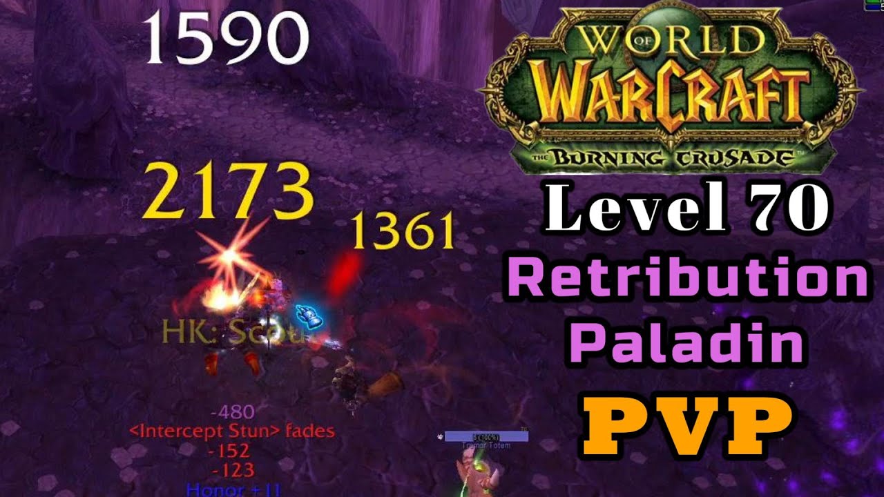 WoW TBC Anniversary Pre Patch Retribution Paladin PVP