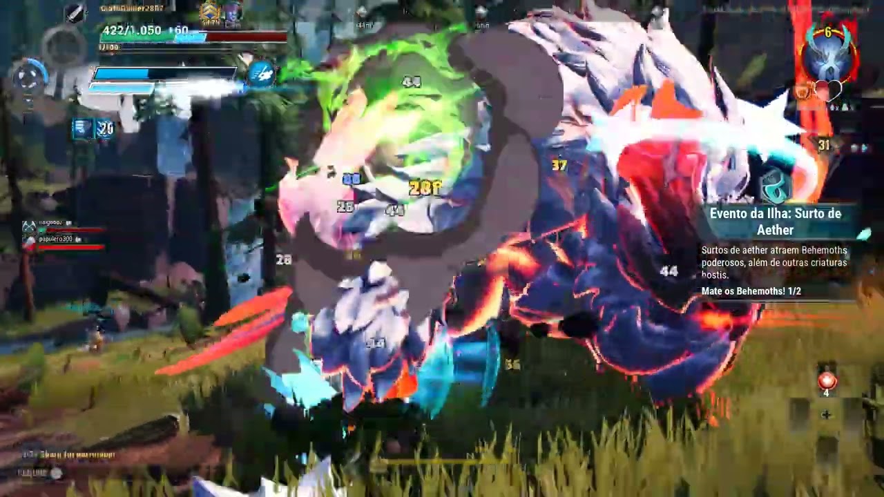 Dauntless - Evento da Ilha: Surto de Aether