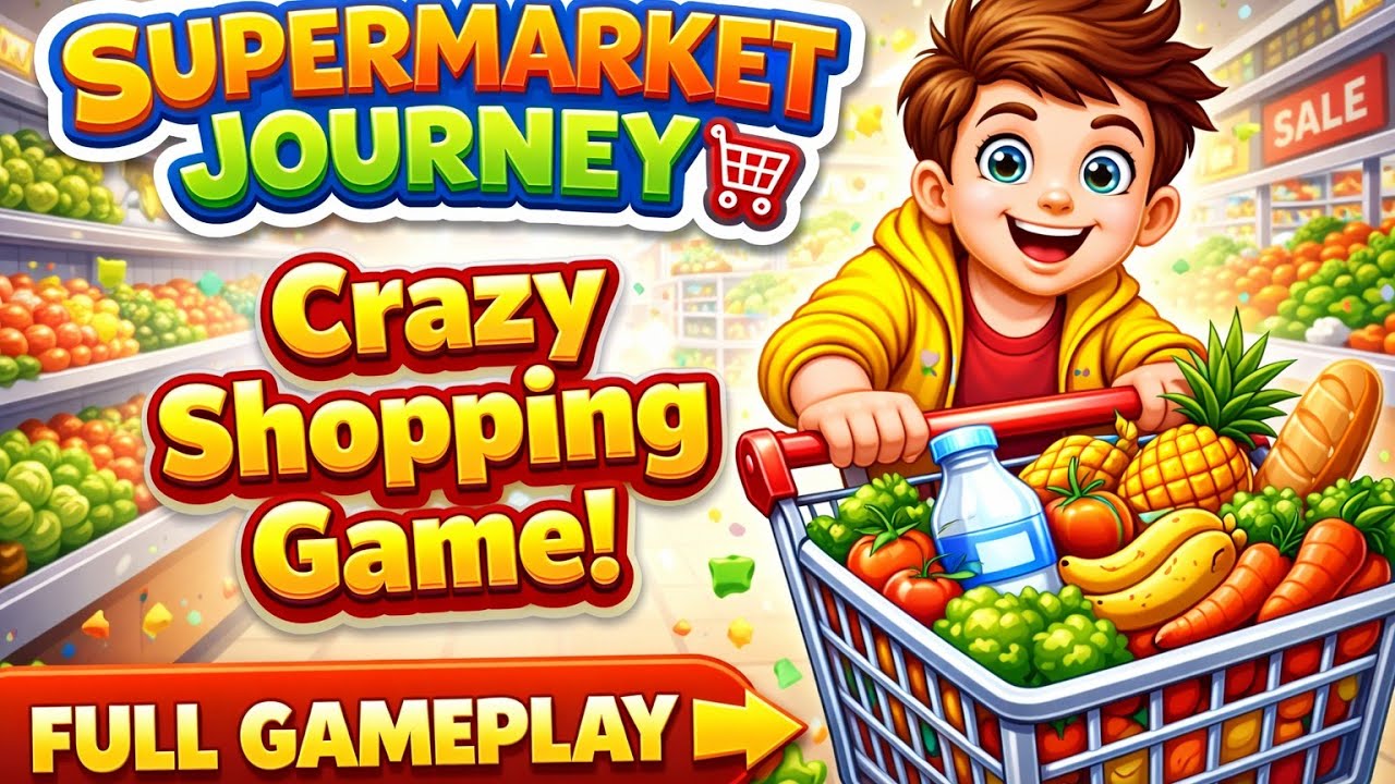 Supermarket Journey Game 🛒 | Crazy Shopping Gameplay | Full Game