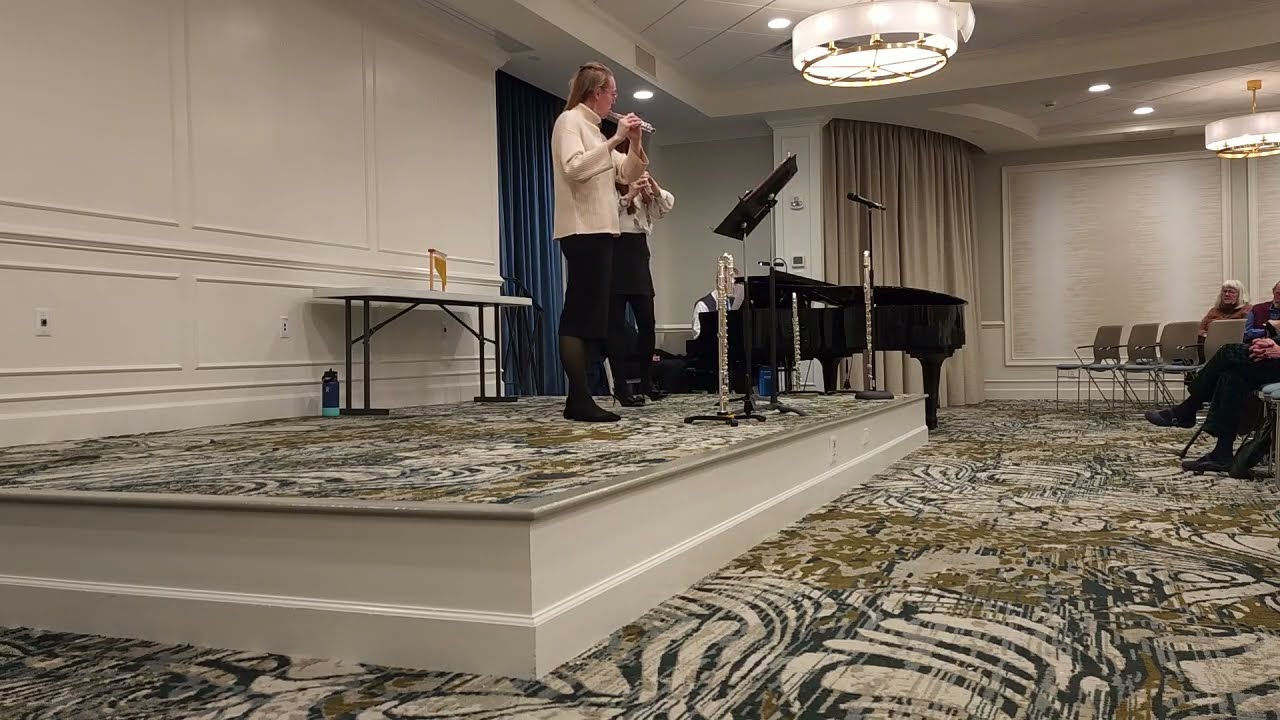 Awaiting Spring [2017] by Gwyneth Walker (b. 1947) (arr. two flutes and piano Crosby/Wasson)