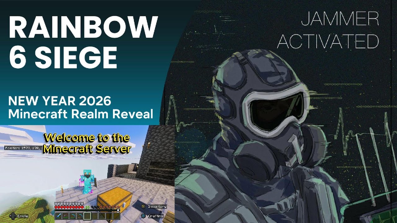 RAINBOW 6 SIEGE 2026 MINECRAFT REALM TOUR + R6 GAMEPLAY