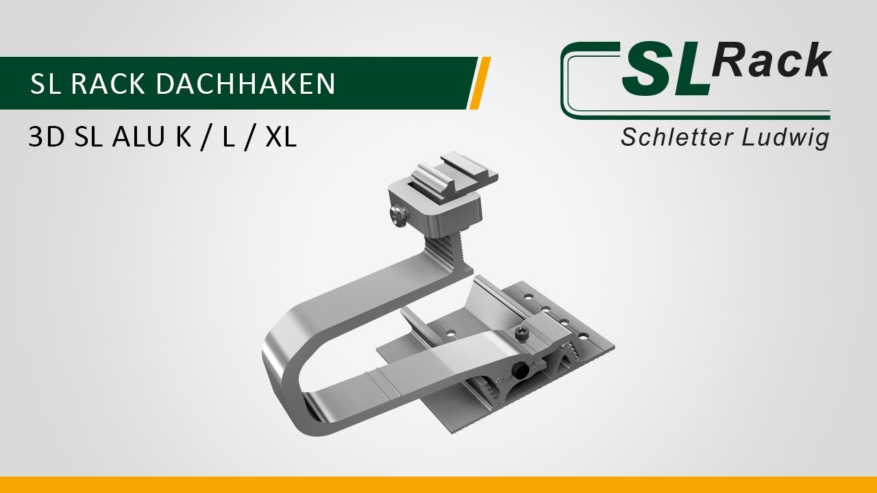 Produkt-/Montagevideo SL Rack Dachhaken 3D SL ALU K / L / XL