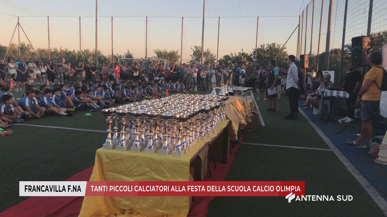 01 LUGLIO 2025 - FRANCAVILLA F.NA (BR) - PICCOLI CALCIATORI ALLA FESTA DELLA SCUOLA CALCIO OLIMPIA