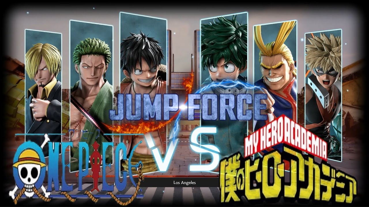 Jump Force One Piece Vs Boku no Hero Academia
