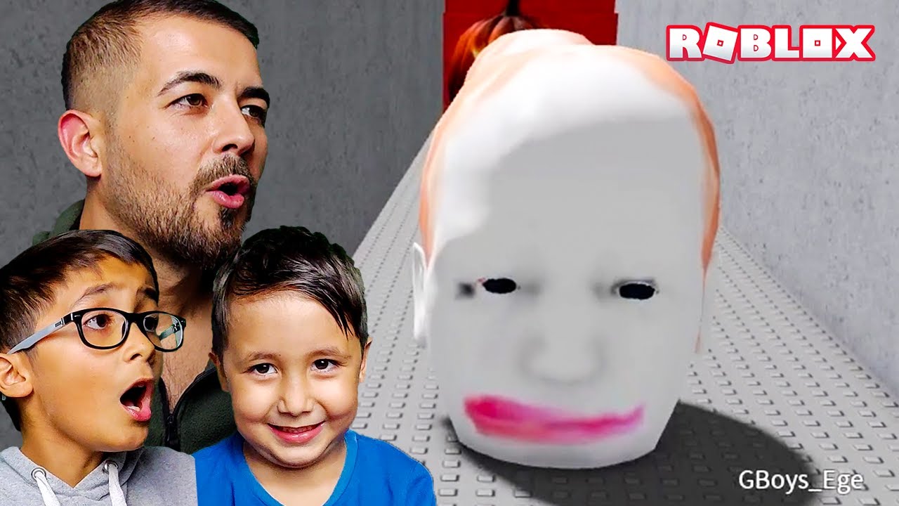 Koca Kafalardan Kaçtık! 😨 Roblox Escape Running Head