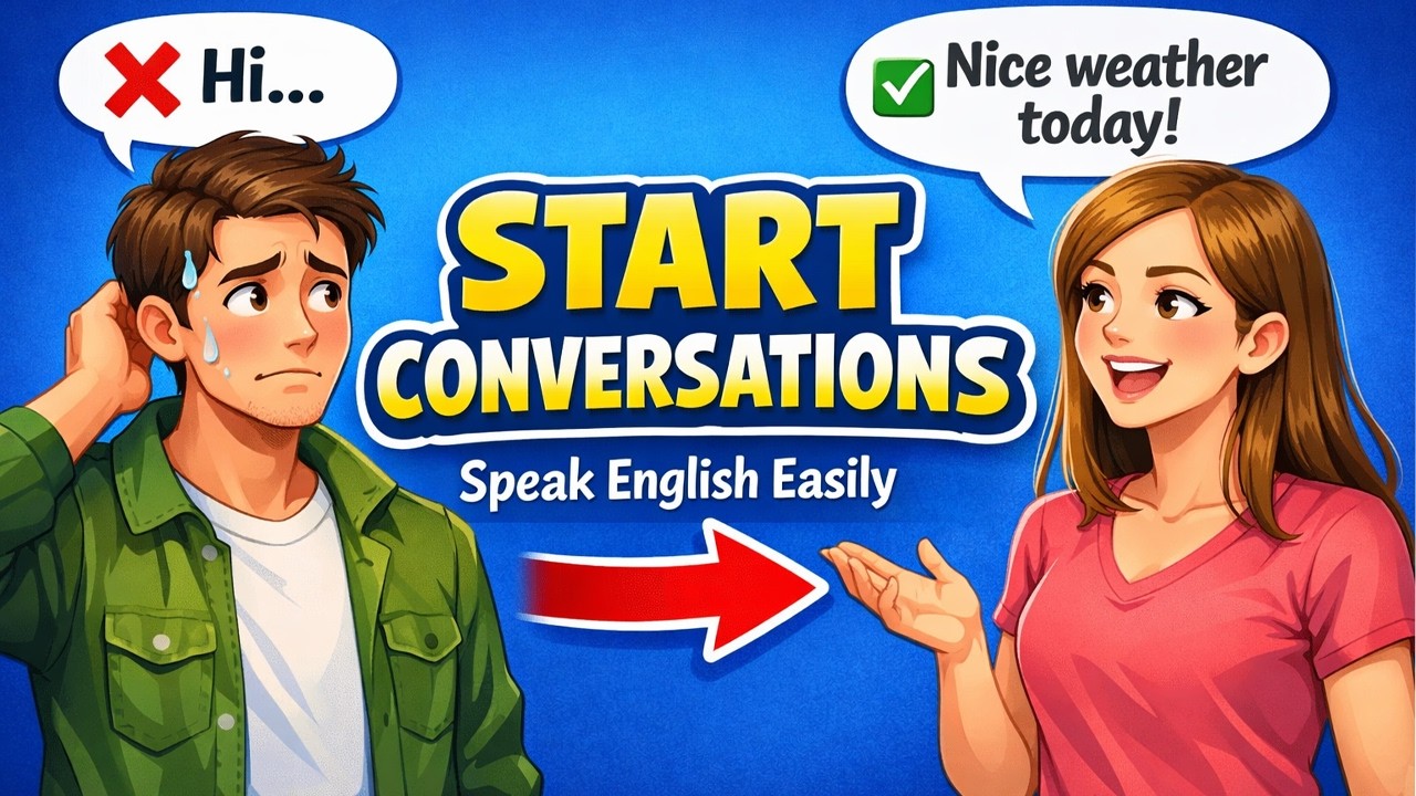 How to Start Conversations in English (Even If You're Shy)