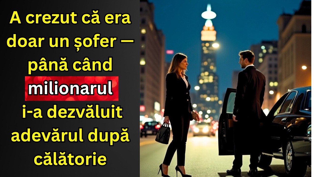 A crezut că era doar un șofer — până când milionarul i-a dezvăluit adevărul după călătorie.