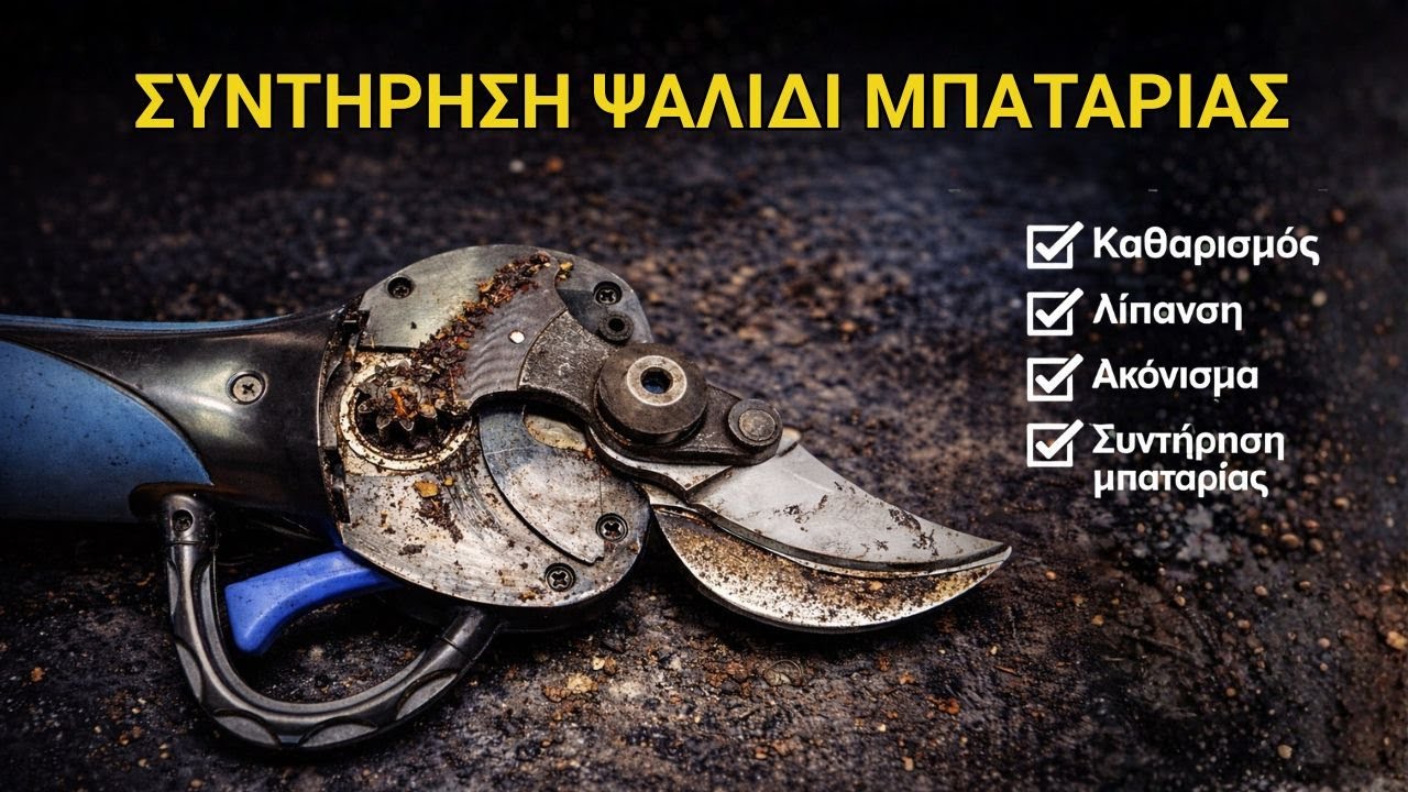 Συντήρηση σε ψαλίδι μπαταρίας: Πώς γίνεται και τι να προσέξεις