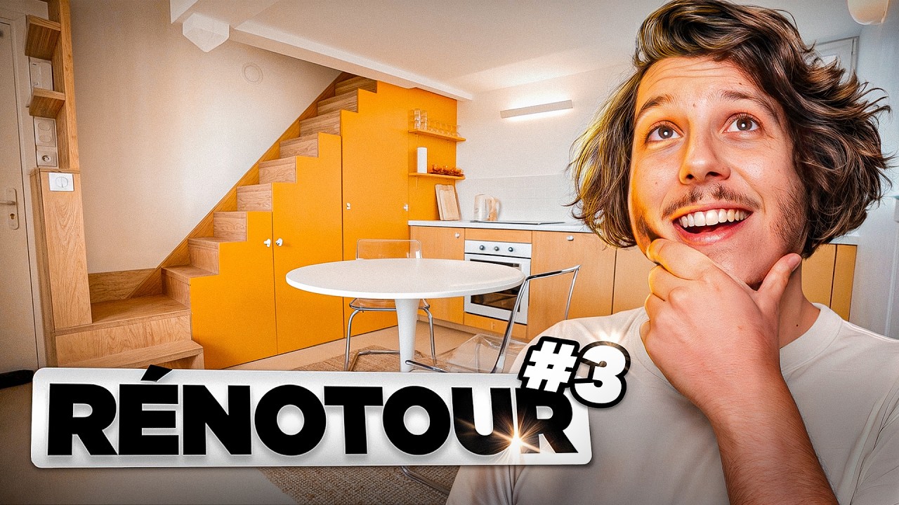 OPTIMISER un APPARTEMENT de 25m2 (avec mezzanine ⚒️)