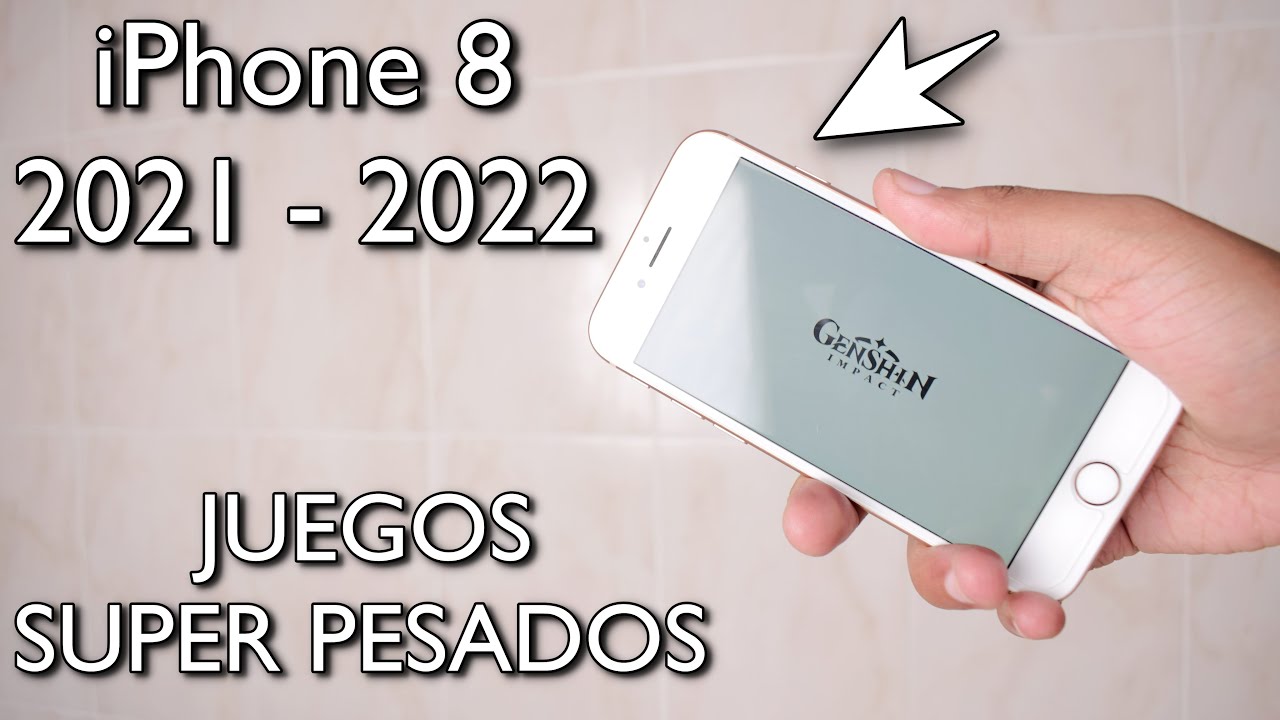 full PRUEBA de JUEGOS pesados iPhone 8 ( Genshin, Call Of Duty, Free Fire, PUBG, Wild Rift ) iOS 15