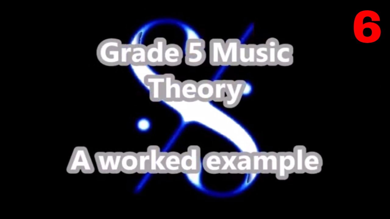Grade 5 Music Theory - A worked example ABRSM/Trinity Q6 - Writing a melody