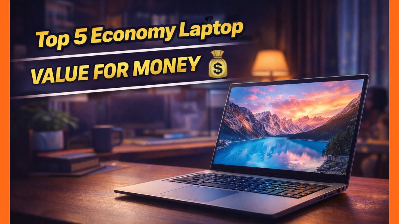 ✅ Top 5 Best Economy Laptops in 2026 💻 | Budget Laptop That’s Actually Worth It!