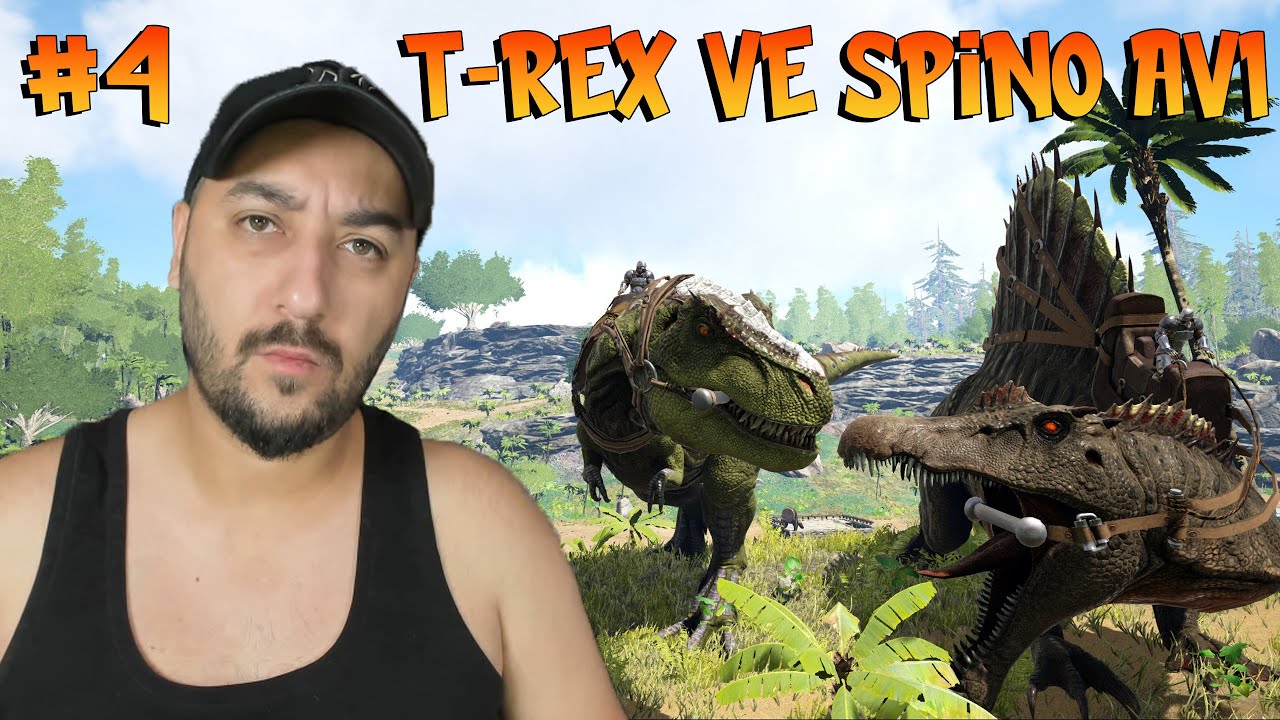 T-REX VE SPİNO EĞİTTİK 🦖 W/Han Kanal, Ahmet | 🦕 ARK SURVİVAL EVOLVED 3 KAFADAR SERİSİ BÖLÜM 4