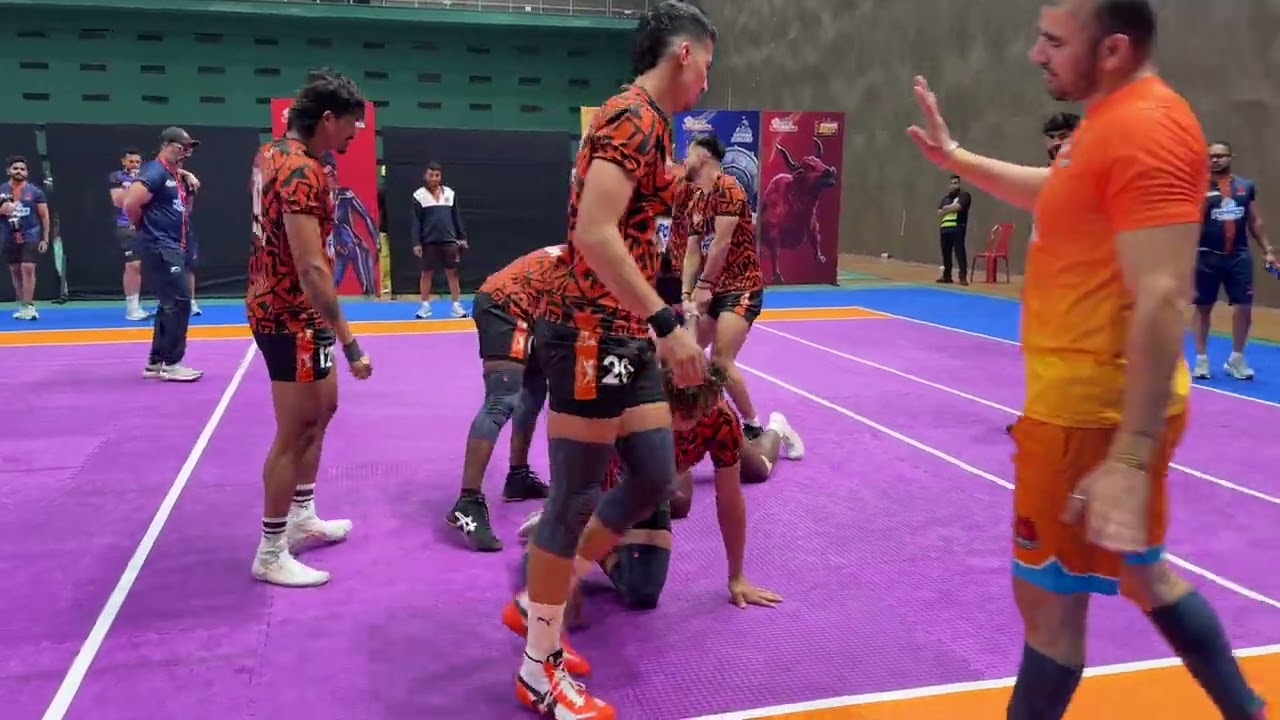 Ajay Thakur Teaching Kabaddi Skills | Intense Practice Match Highlights 🔥