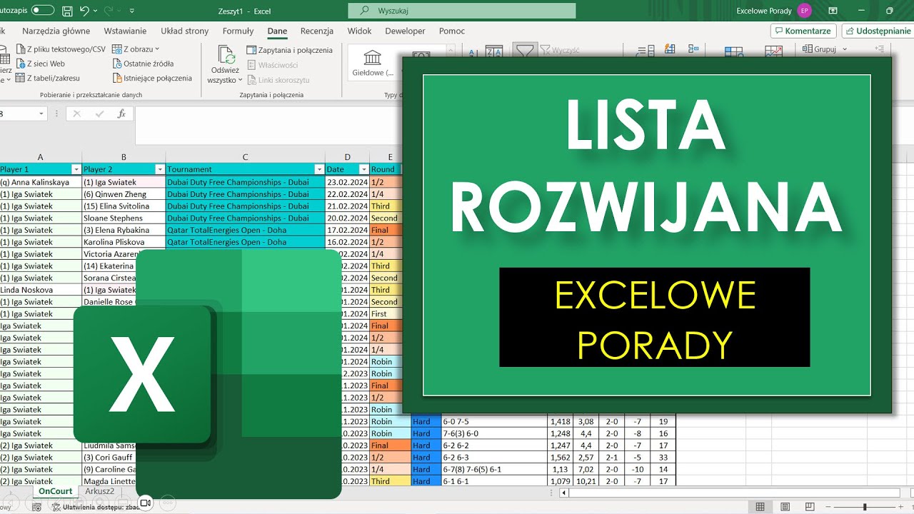 Excel Lista Rozwijana