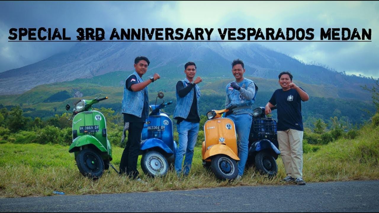 Special Anniversary 3rd VESPARADOS MEDAN