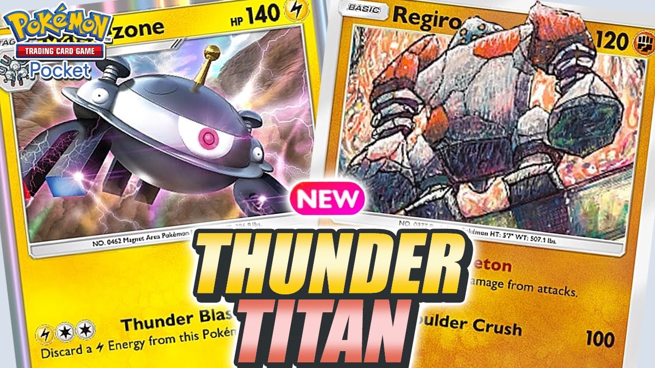 REGIROCK PROTEC , MAGNEZONE ATTAC ! - Pokemon TCG Pocket