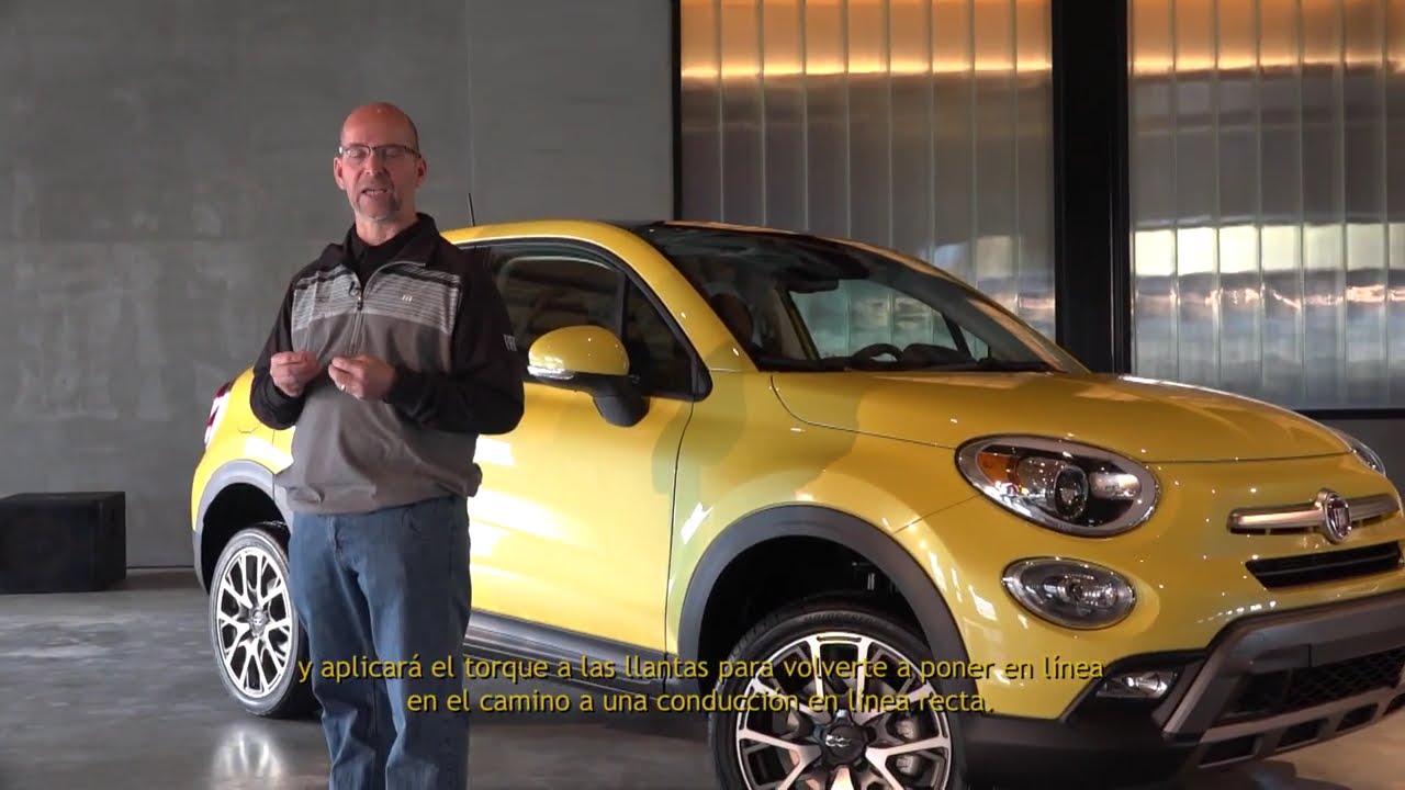 Cómo funciona la tracción total del Fiat 500X