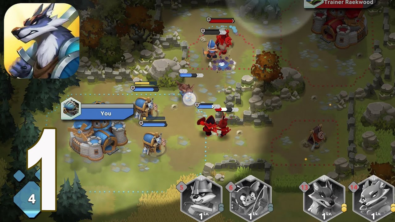 Wild Forest - Gameplay Walkthrough part 1 (iOS,Android)