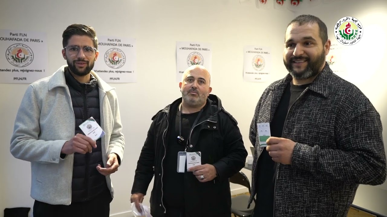 PARTI FLN PARIS 20 AVRIL 2025