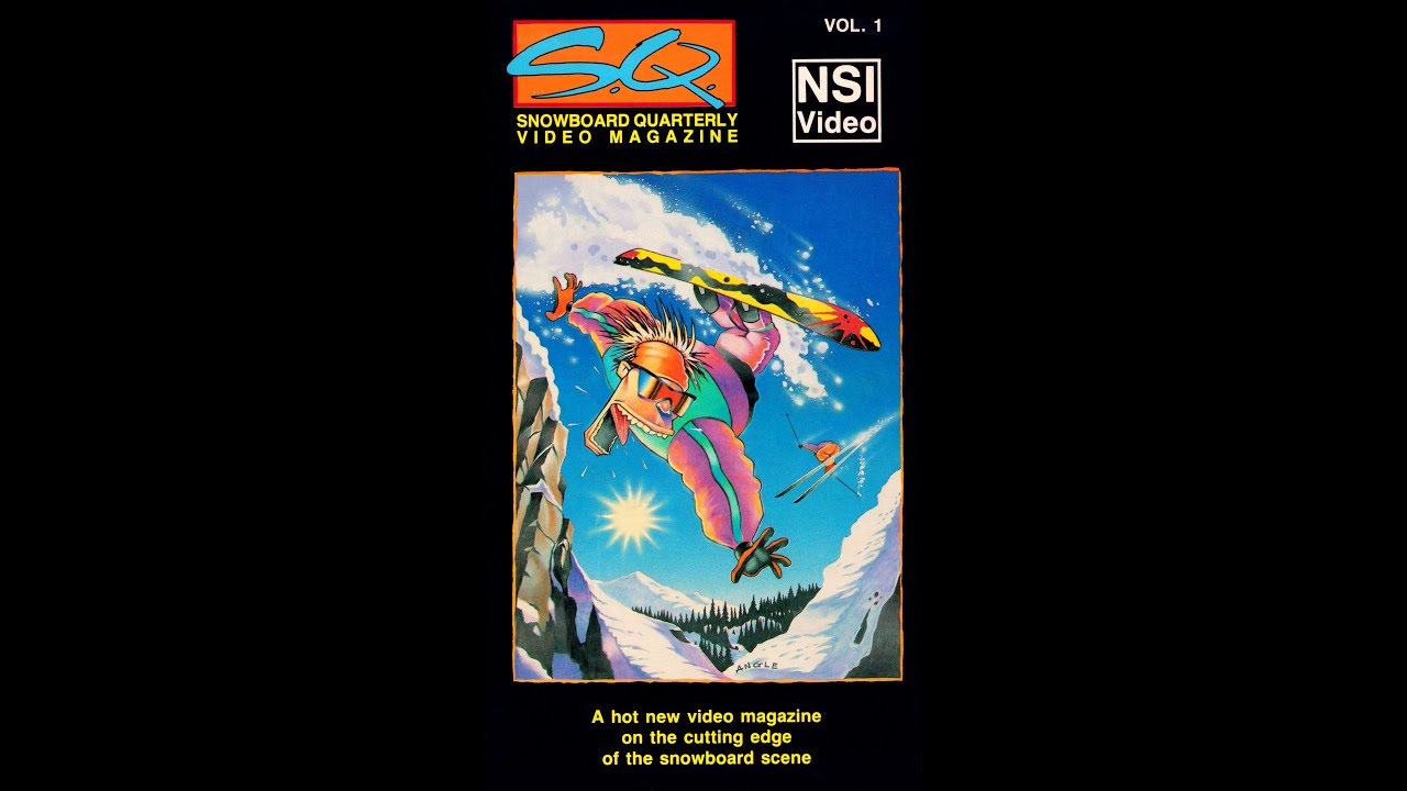 Snowboard Quarterly Video Magazine Vol. 1 - NSI Video 1990