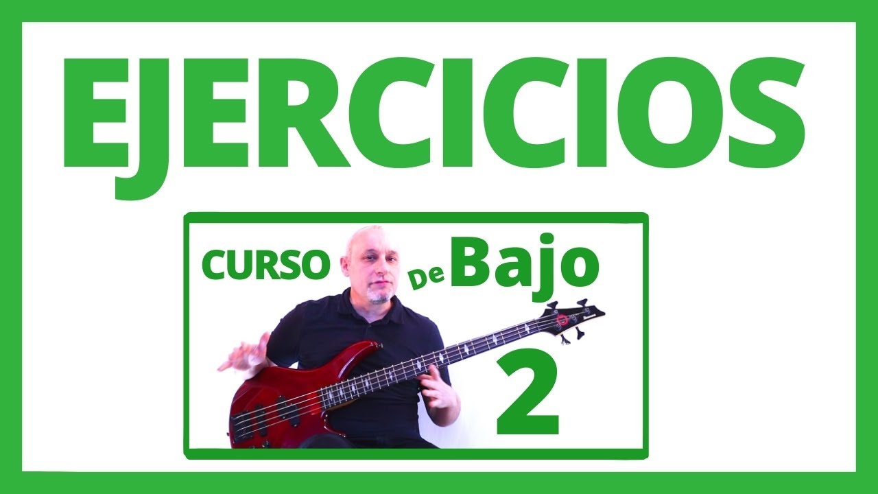 ✅ Ejercicios del Curso de Bajo 2 ✅ Mano Pequeña ✅ Posición en el bajo - 9 EJERCICIOS para BAJO
