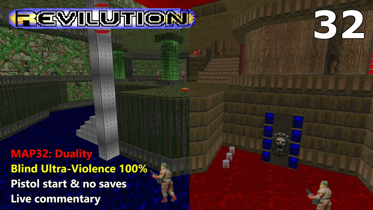 TNT: Revilution - MAP32: Duality - Blind Ultra-Violence 100%