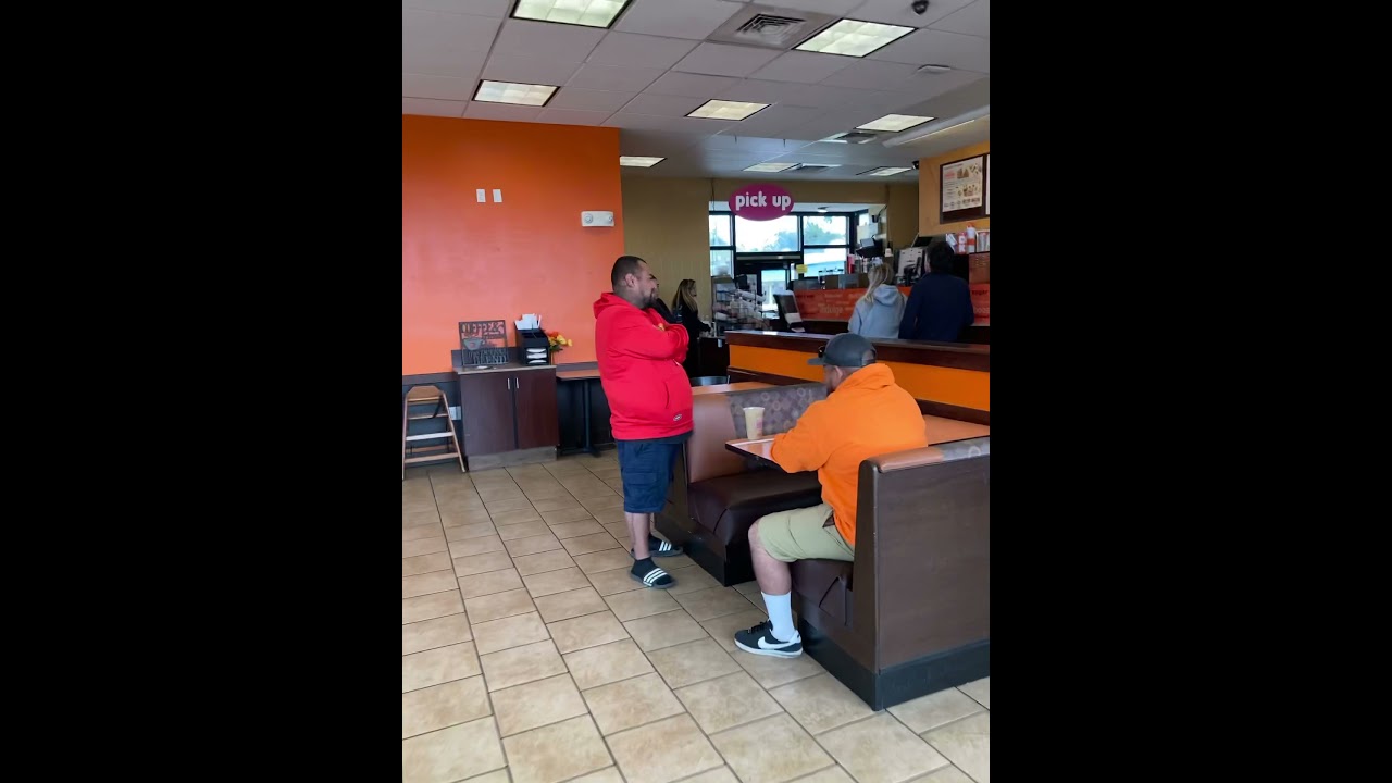 Dunkin donut manager with a few choice words on my way out the door@5235 14th st w,Bradenton,fl