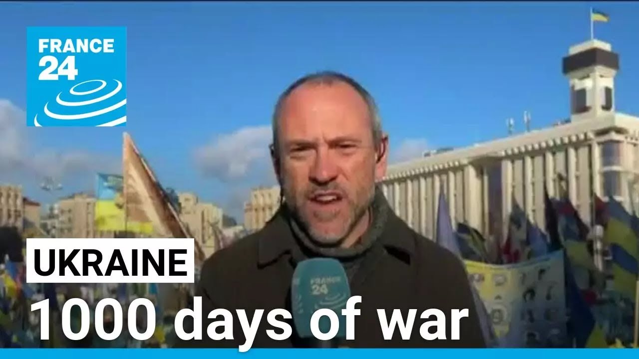 1000 days of war: Moscow now controls nearly one-fifth of Ukraine's territory &bull; FRANCE 24 English