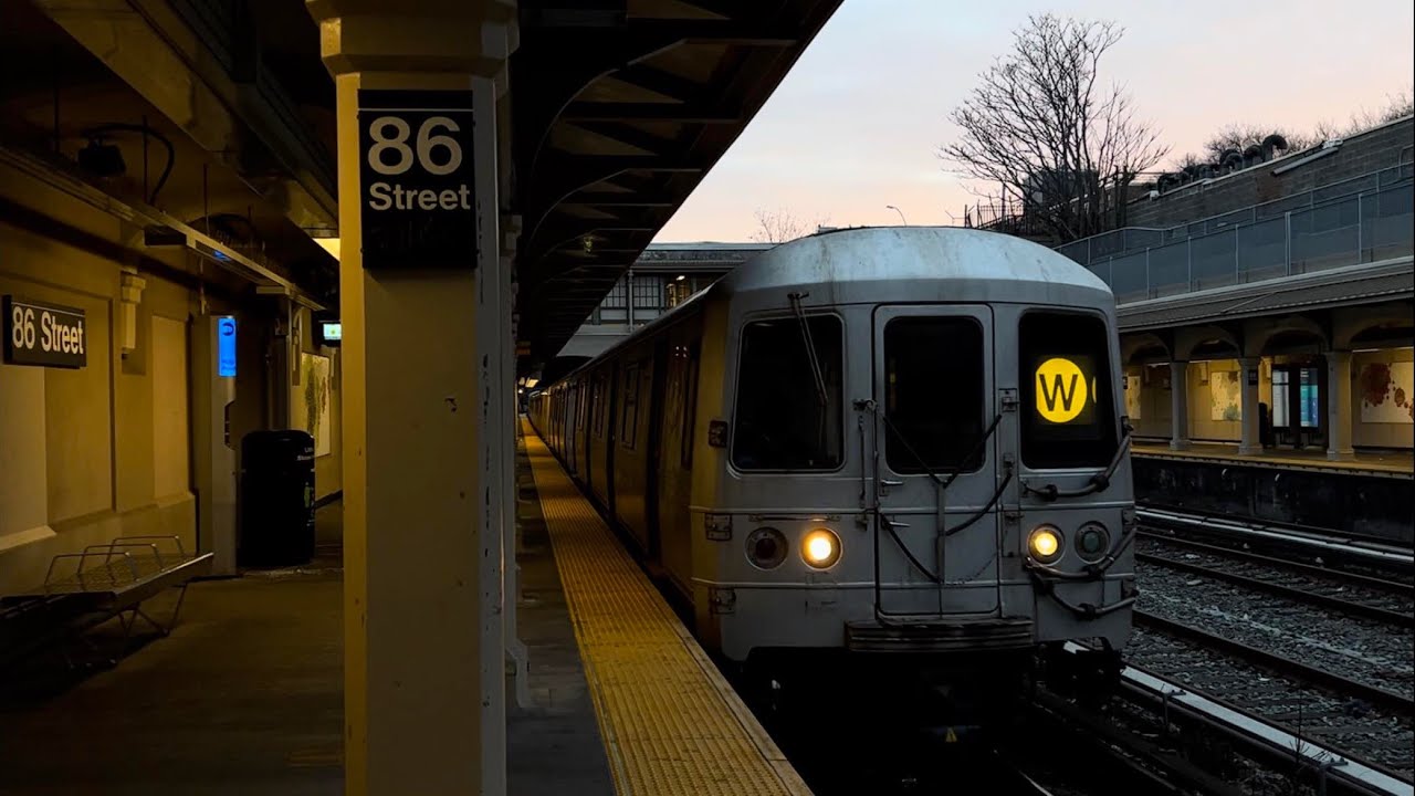 BMT Subway: R46 (W) Local Train Ride from Gravesend-86th Street to Astoria-Ditmars Blvd