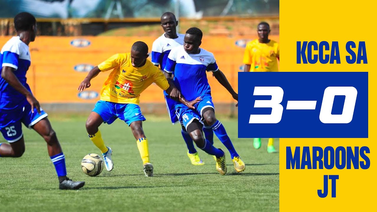 KCCA SA 3-0 Maroons JT | Highights