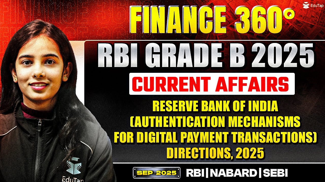 Current Affairs For RBI Grade B 2025 Preparation | Banking Finance Current Affairs & RBI Circulars