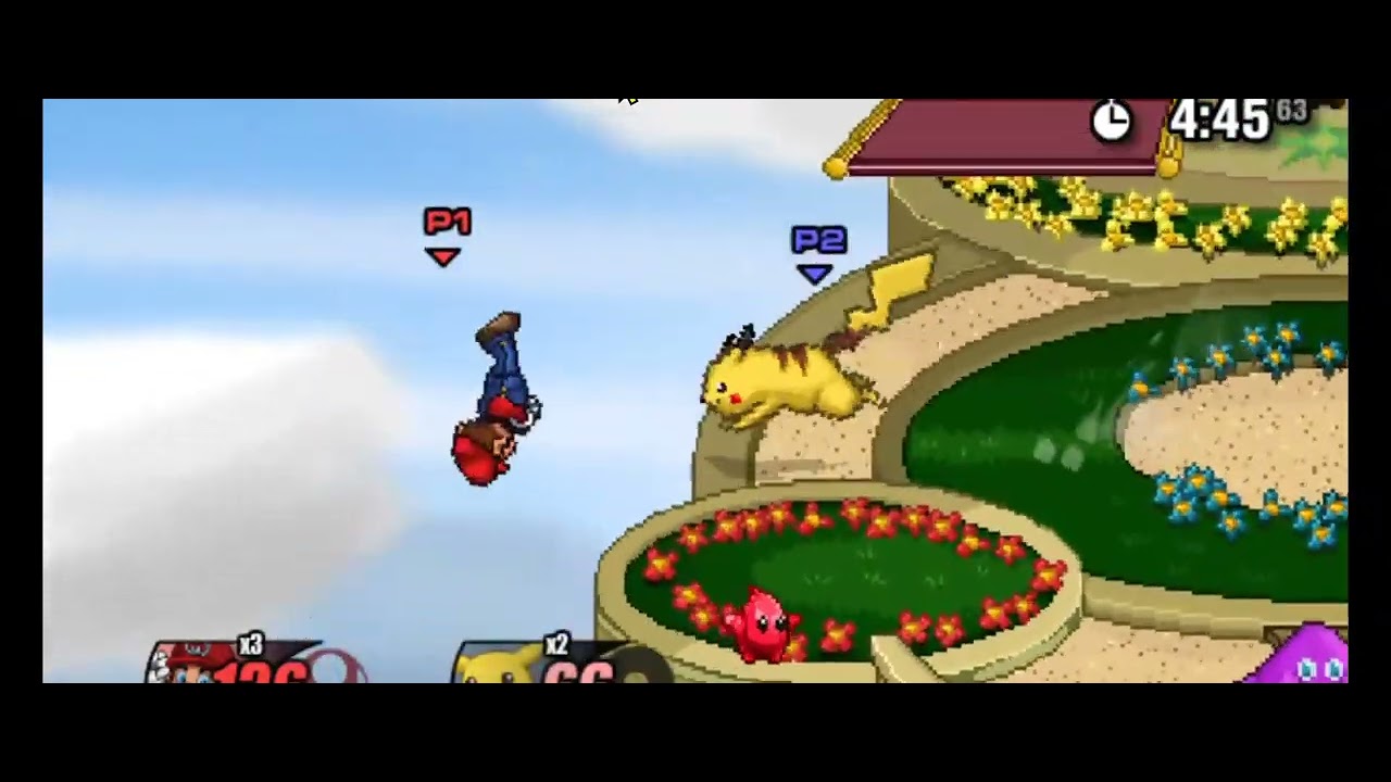 Mario vs Pikachu