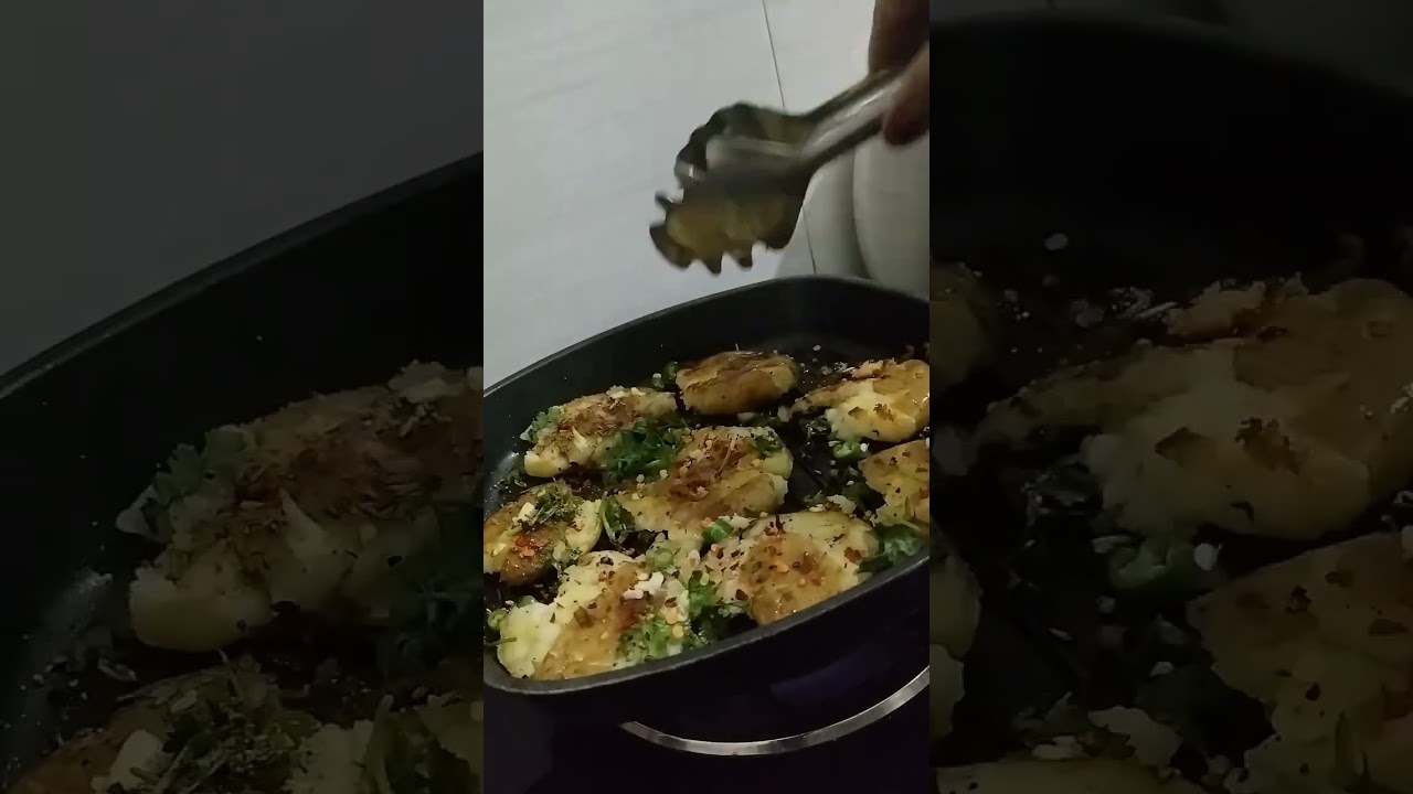 chatpate & crispy baby potatoes