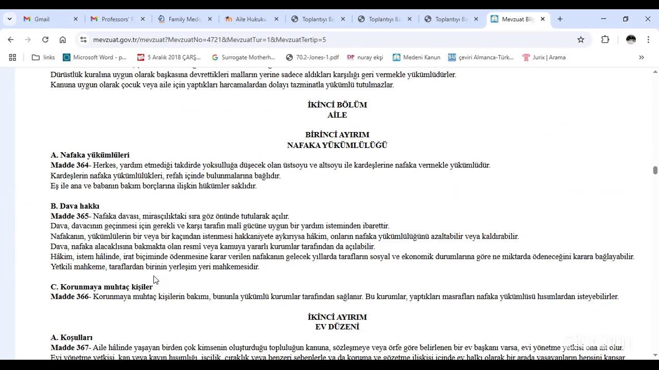 Aile Hukuku (Soybağı)