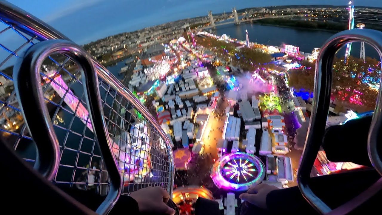 Foire Saint Romain Rouen 2022 La Turbine On Ride - clip by Taga