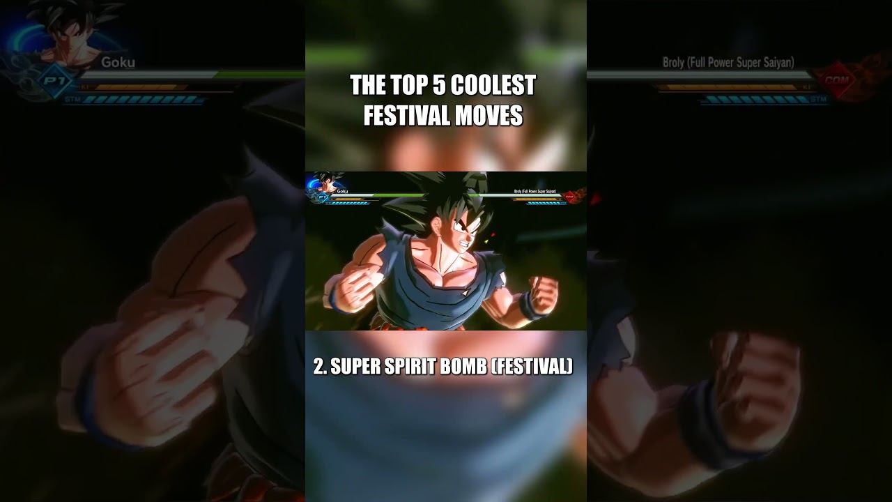 Most epic Festival Moves in Dragon Ball Xenoverse 2