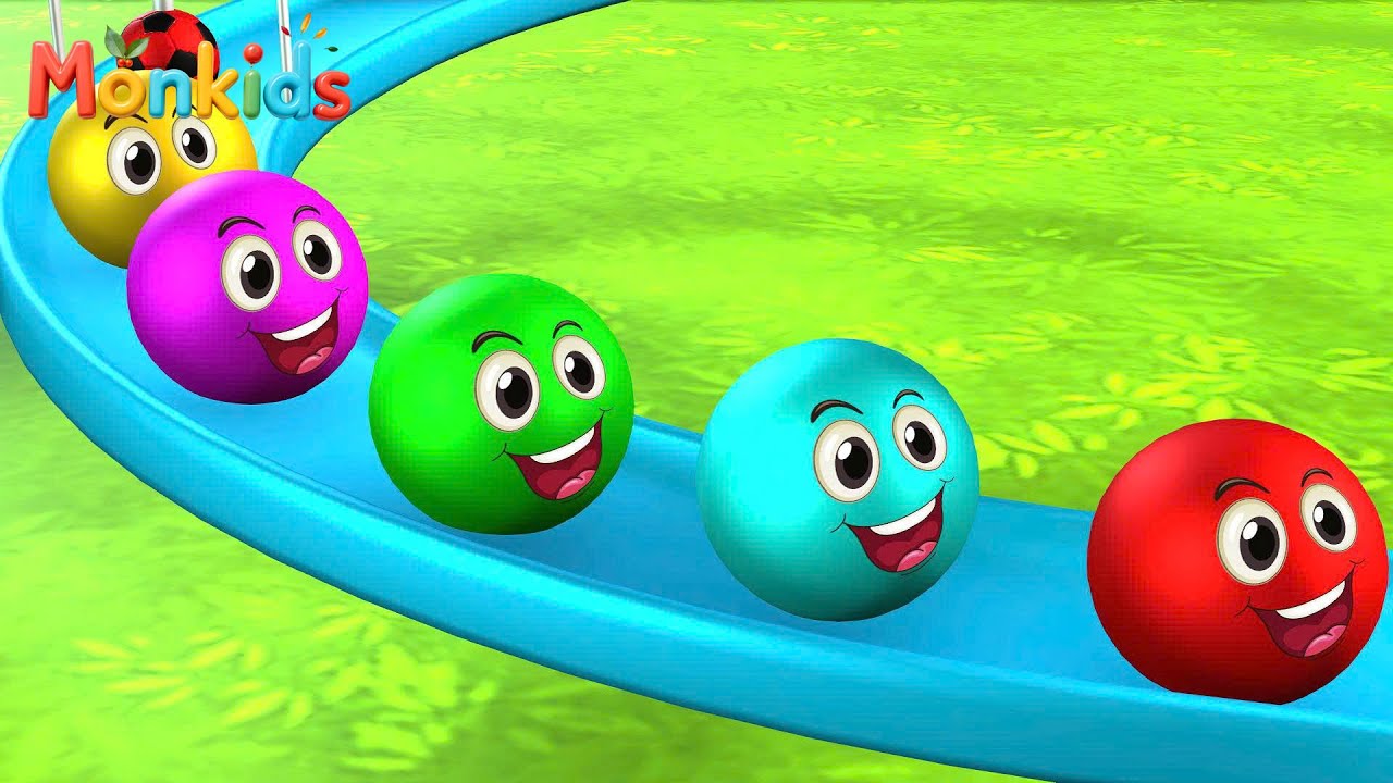 The Colors Song | Learn Colors for Kids | MonKids Nursery Rhymes & Kids Songs