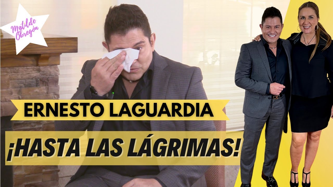 ERNESTO LAGUARDIA recuerda uno de los momentos más emotivos ¡de su vida! I Con Matilde Obregon